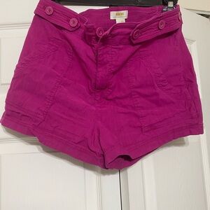 Maeve by Anthropologie The Colette Sailor Pink Shorts size 14